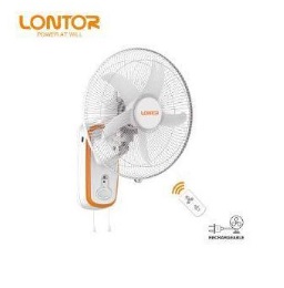 Rechargeable Wall Fan With Remote 16 inch